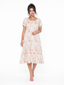 Floral cotton Nightgown - Simon/off-white