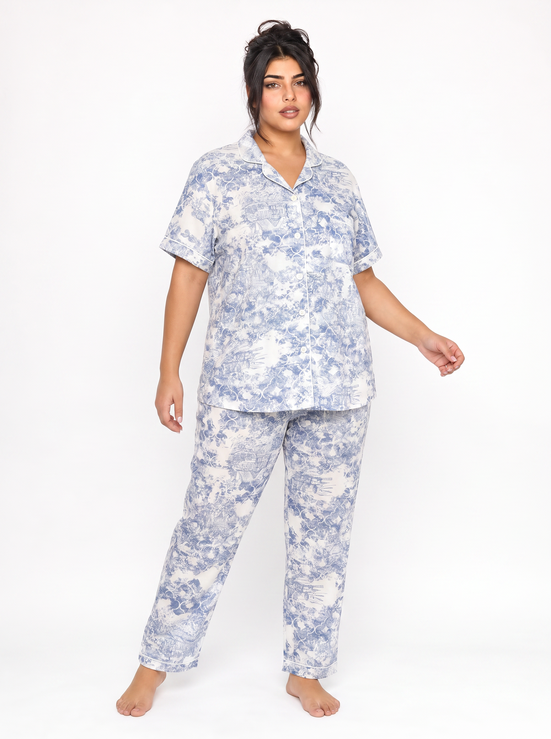 Cotton Pajama - Blue Secondary image