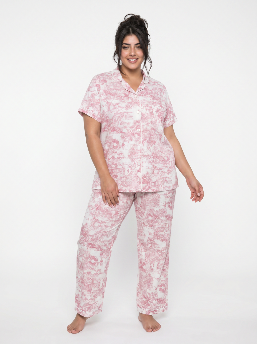 Cotton Pajama - Pink