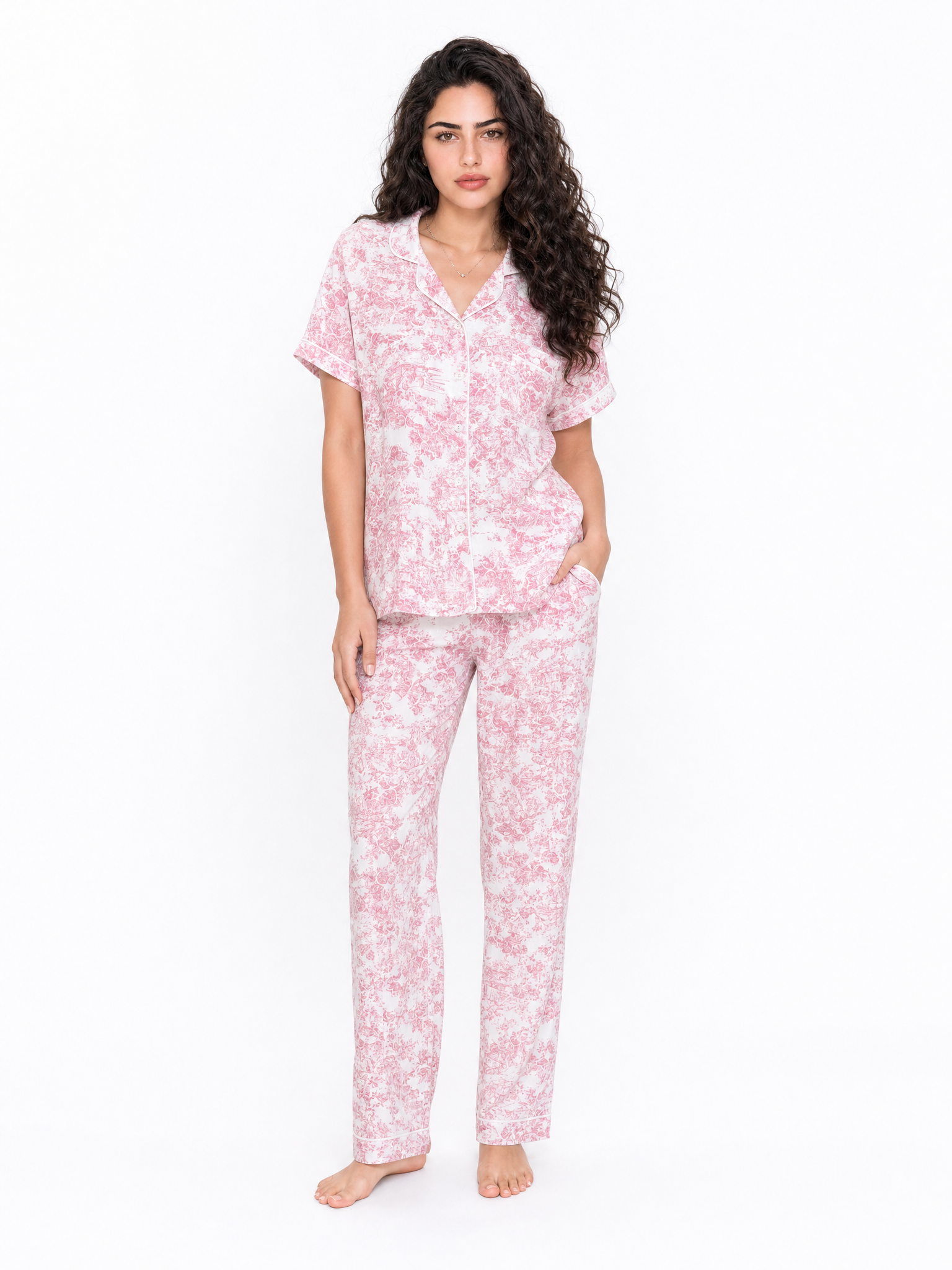 Cotton Pajama - Pink Main image