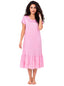 Cotton Nightgown - Pink/ fuchsia
