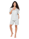 Cotton Pajama short - Olive